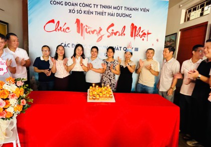Công ty XSKT Hải Dương tổ chức sinh nhật quý III năm 2026