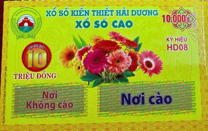 Kết quả xổ số Cào phát hành ngày 26/8/2026
