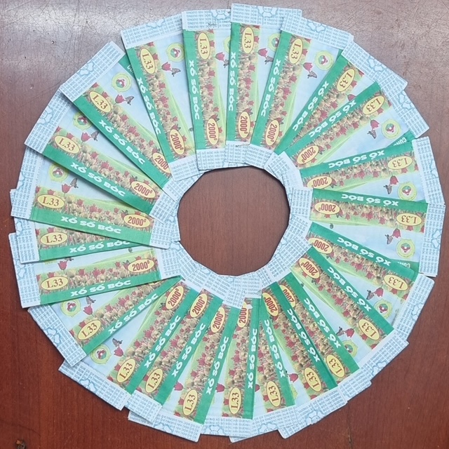 Kết quả xổ số Bóc phát hành ngày 24/4/2025