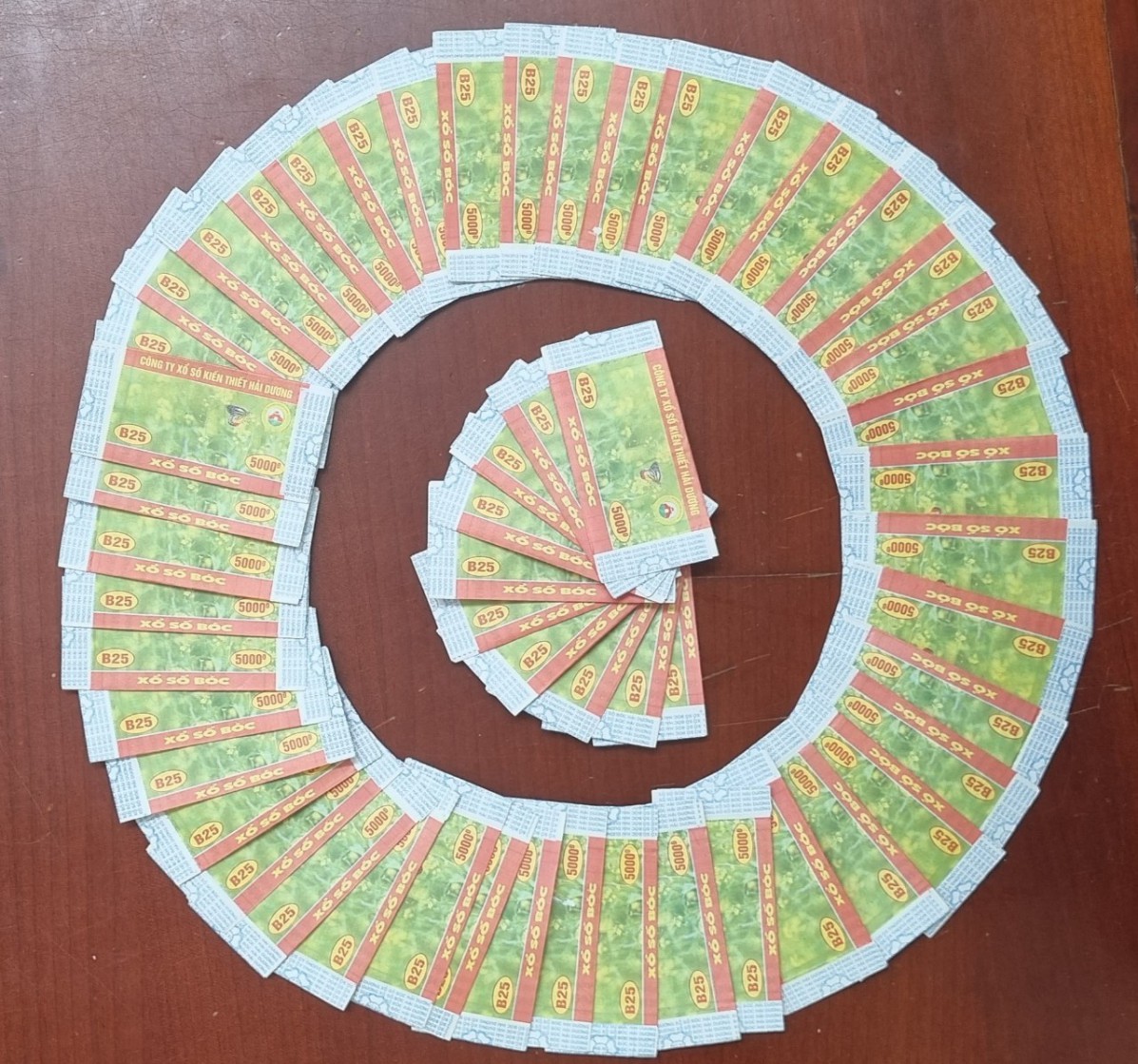 Kết quả xổ số Bóc phát hành ngày 03/4/2026