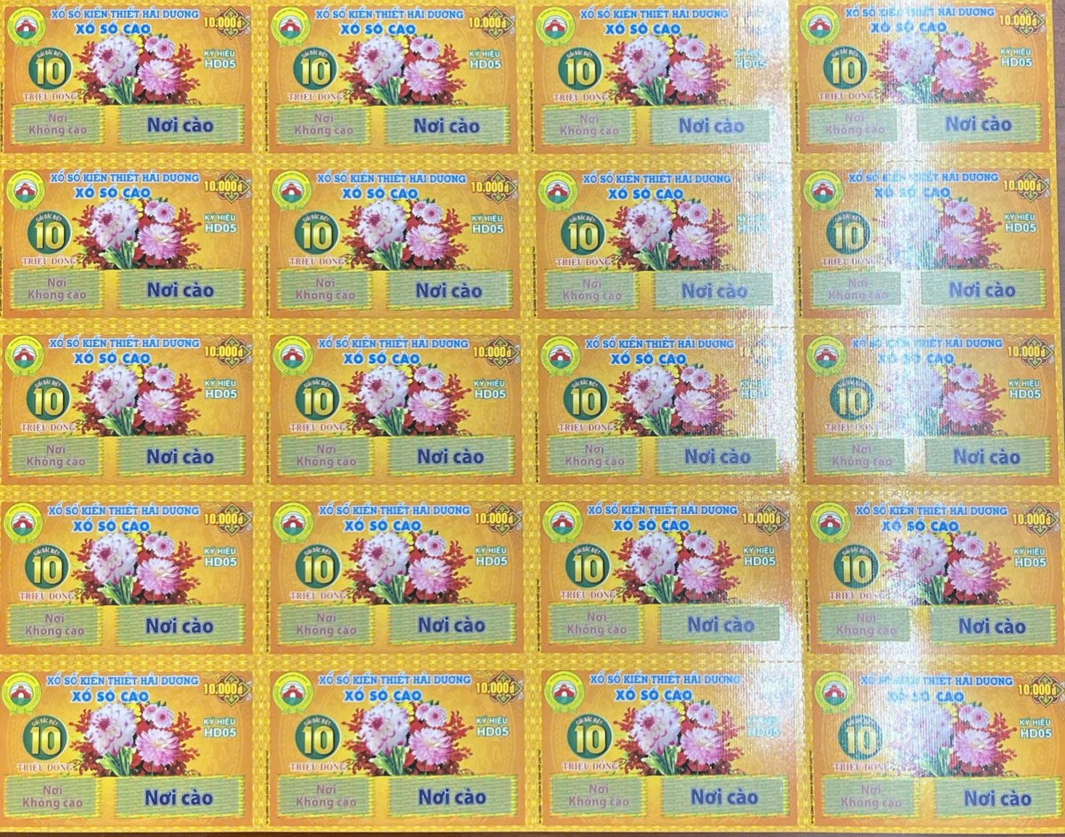 Kết quả xổ số Cào phát hành ngày 08/4/2026