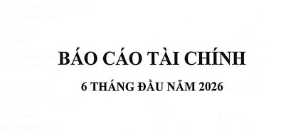 Báo cáo tài chính 6 tháng 2026